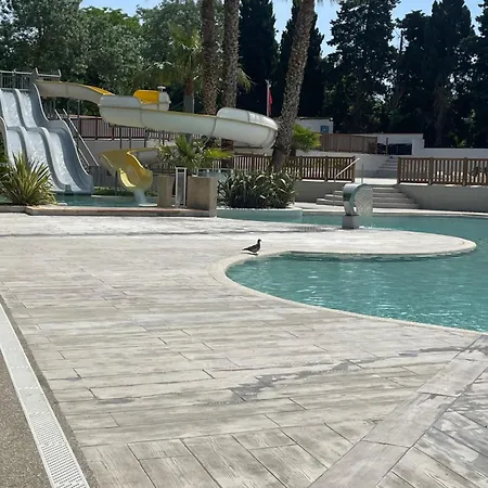 Mobilhome Ligaropa Climatisé 3 Ch 6 Pers Des 7 Fonts Camping *