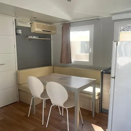 Camping Mobilhome Ligaropa Climatisé 3 Ch 6 Pers Des 7 Fonts